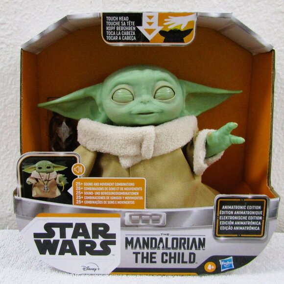 New Unopened Disney Star Wars The Mandalorian The Child Animatronic Edition